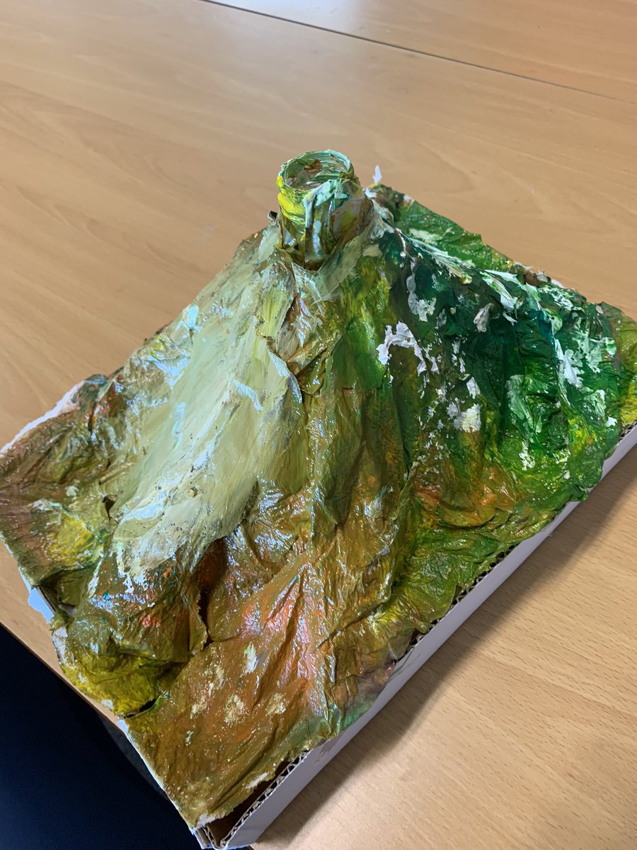 misselaver's tweet photo. Making our volcanoes in Earth Club then erupting them was fantastic to watch, great job! 🌋🌍 https://t.co/mvjnQmvA1B