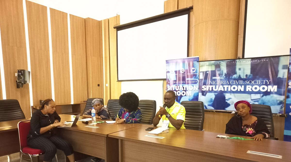 Nigeria Civil Society Situation Room tweet media