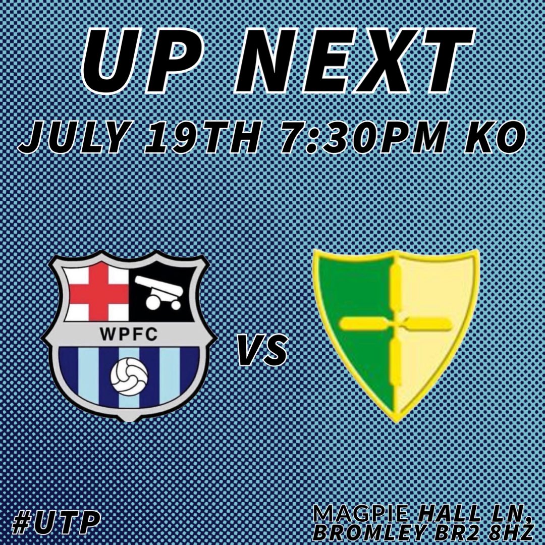 UP NEXT PSF! 

Vs <a href="/HolmesdaleFC/">Holmesdale 1956 FC</a> XI
🏟 - Bishop Justus 
⌚️ - 7:30PM 

The boys are back at it this Tuesday Vs our good friends Holmesdale as we prepare for the season ahead! 

#UTP @KCFL_News