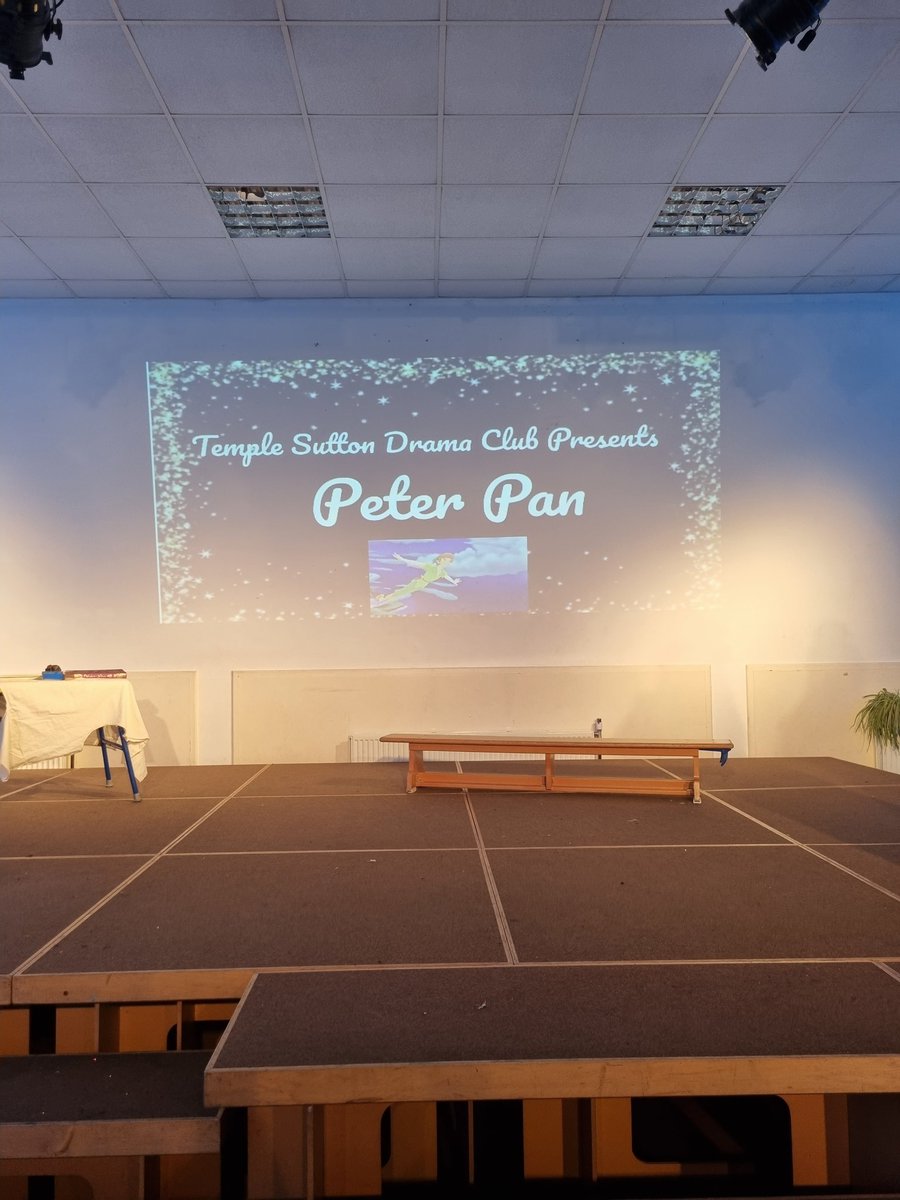 Temple_Sutton's tweet photo. Very excited to present Temple Sutton Drama Club's production- Peter Pan.
Showing starts in 10minutes
#youngactors #ambition #instillingconfidence #creativity #futureperformers https://t.co/6RAIuyeSTq