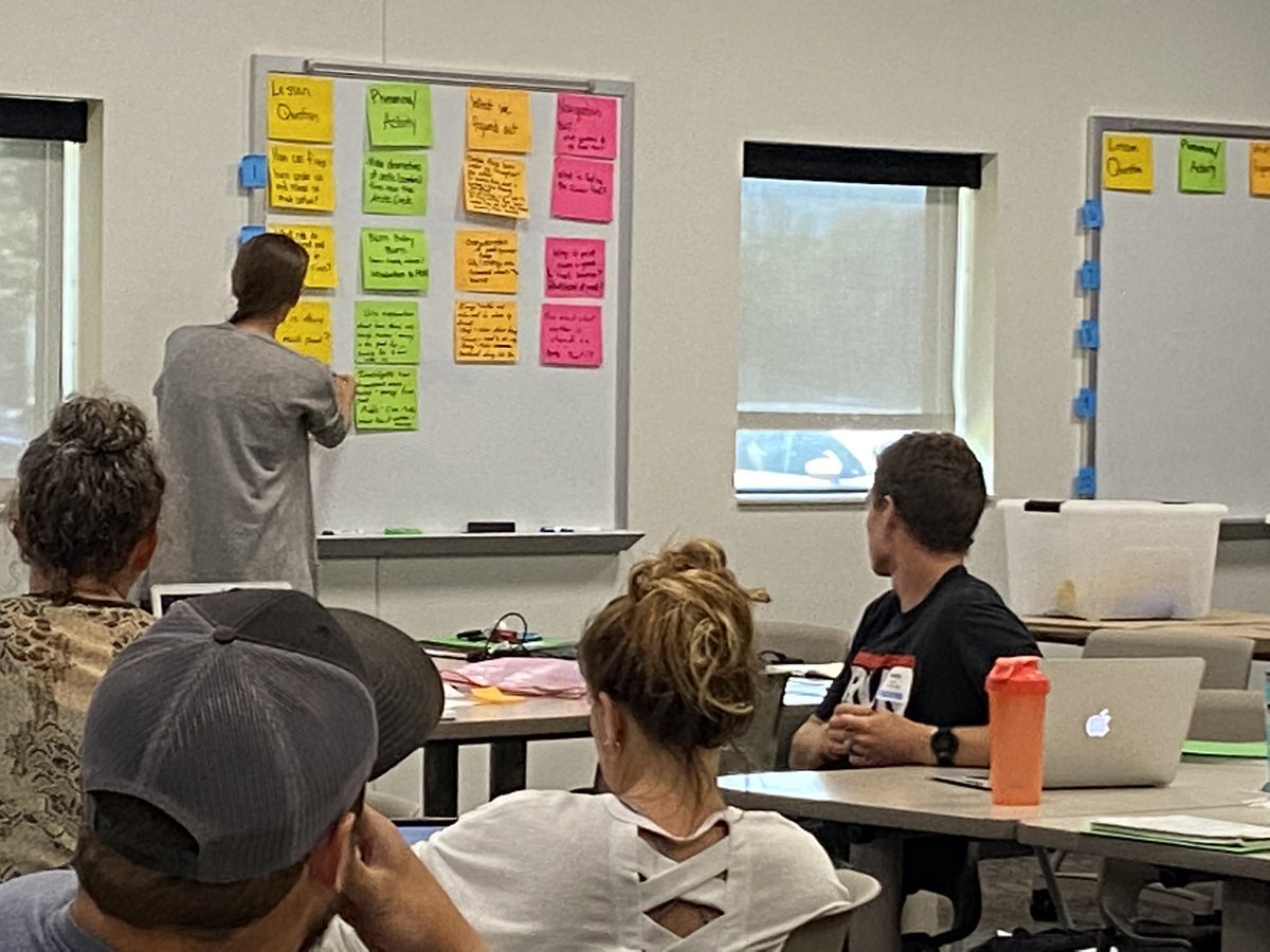 AmandaSanderman's tweet photo. Yes, it is “summer break” but these amazing IA educators are learning with us at PL for @OpenSciEd HS pilot units for this fall! #thisisdedication #amazingeducators @B_Berns @tam_nagle @Hope_PLAEASci @TracyJarrett9 @TamiPlein https://t.co/yQZ7raLV6J