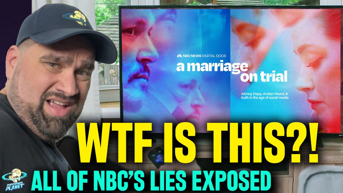 andysignore's tweet photo. ALL THE LIES from NBC Documentary A Marriage On Trial: Johnny Depp, Amber Heard &amp; Truth in age of Social Media - &amp; Their Interview with Me - All EXPOSED! No more slamming Me or #JusticeForJohnnyDepp ENOUGH! Join us LIVE! https://t.co/6D9aBwFAFI https://t.co/2Duy3WeipI