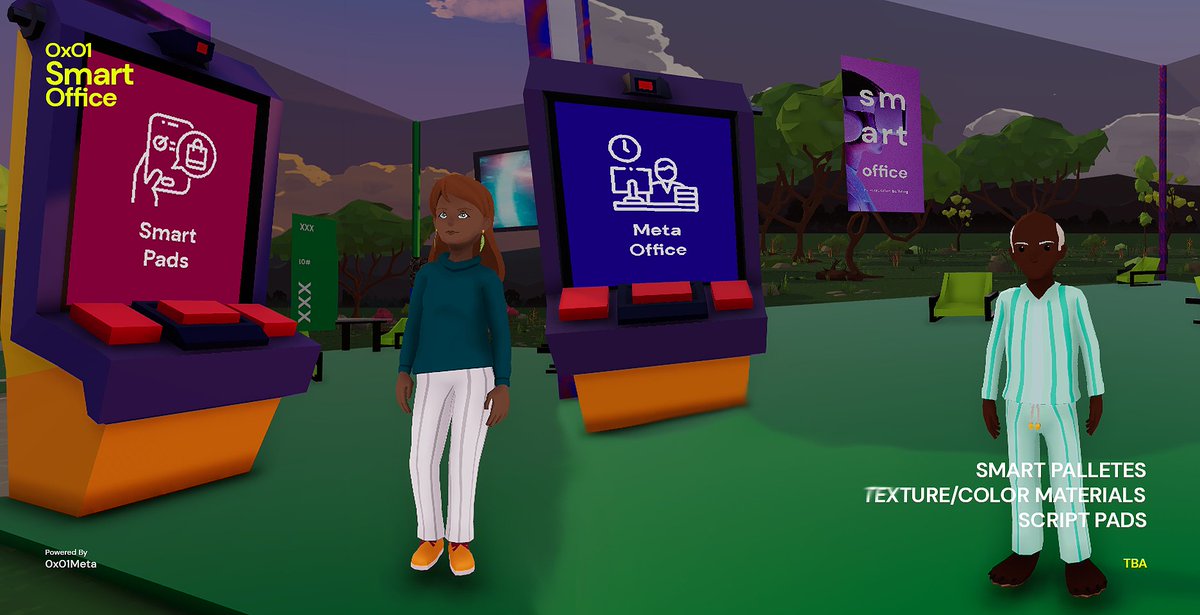 0x01Meta's tweet photo. i starting made #decentraland #wearable store, few shots from day 33 #100DaysOfCode  progress.
any artist here?

🙄 Retweet https://t.co/ODg859fLhq