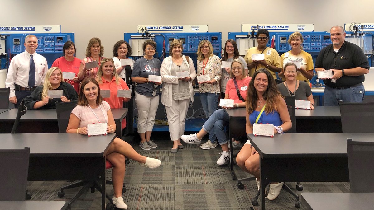 The Summer 2022 Region 2 Counselor and Career Coach Camp toured the Ayers Campus and were shown how their plaques and stands are made! 

#GadsdenState #MechanicalDesign #PrecisionMachining