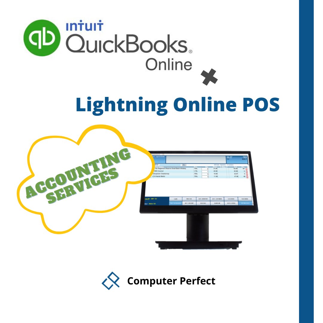 LightningPOS's tweet image. QuickBooks Online is the leader in accounting software for small businesses which allows Lightning Online Point of Sale users to post sales information along with accounts payables directly into your accounting package. 

Click here for more information: computerperfect.com