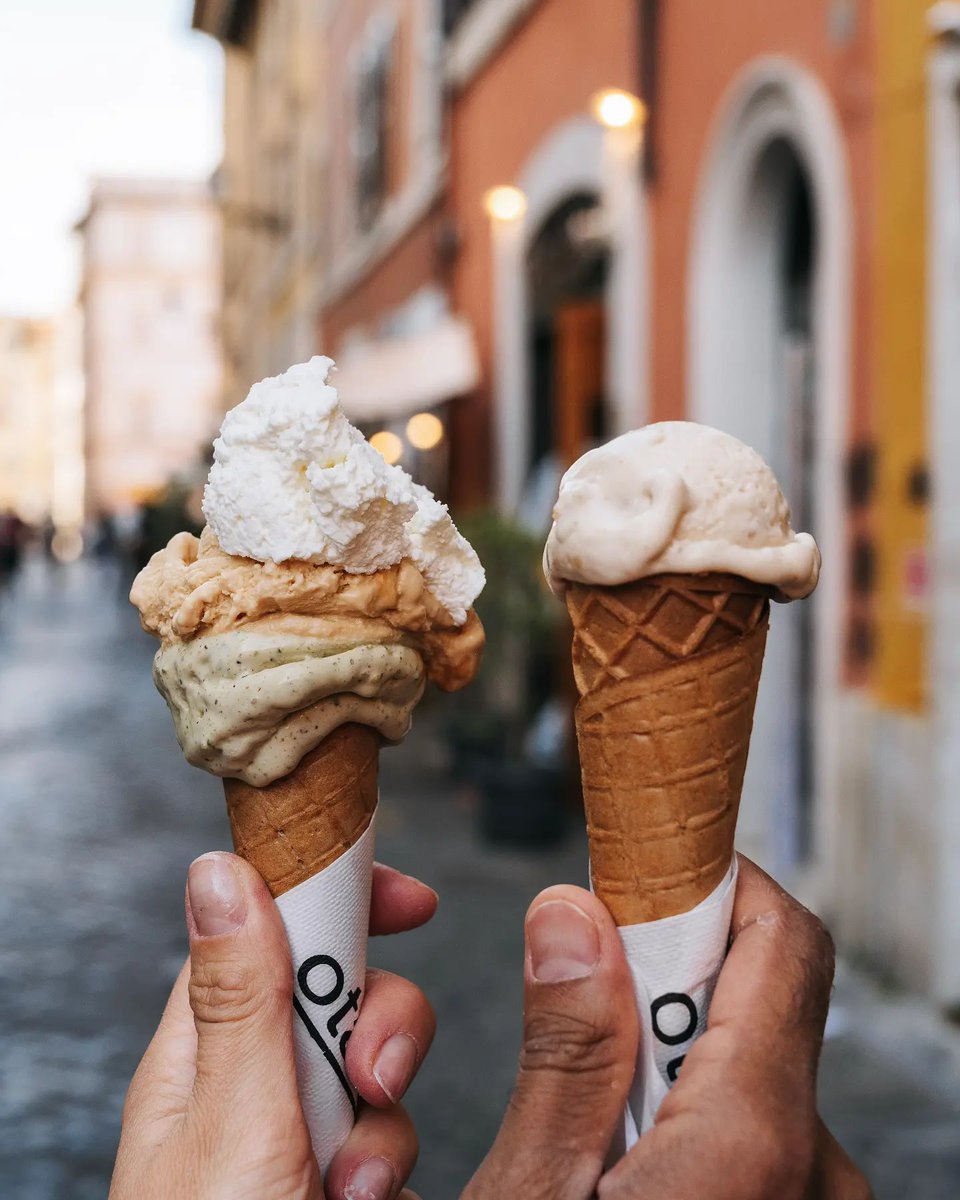 ホッと一息、ひんやり栄養補給🍦 @italia Thanks to 😘📸 https://t.co/Z4FoCG9d8J