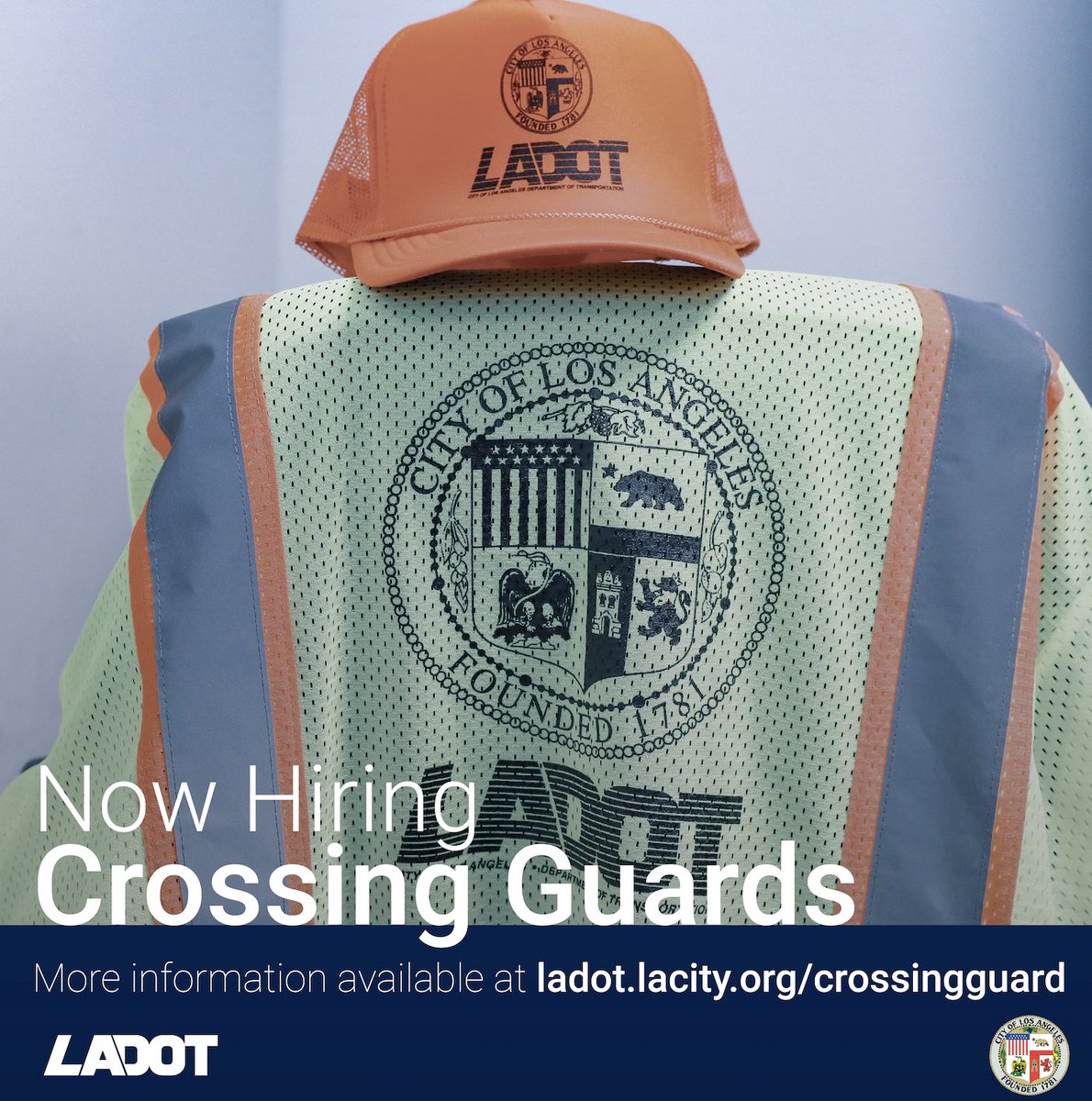 Job #Opportunity: Would you like to help support the safety of children in school zones? If so, we’re accepting applications for new Crossing Guards! Learn more about the role and how to apply at: ladot.lacity.org/crossingguard #LADOT