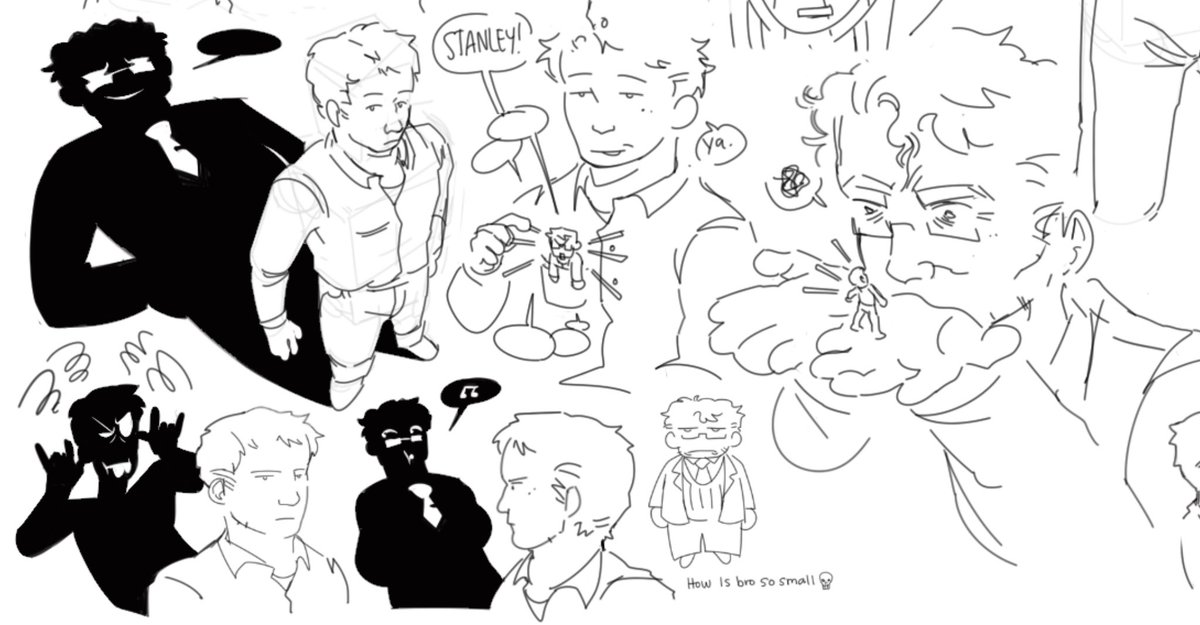 parable doodle page #thestanleyparable 
