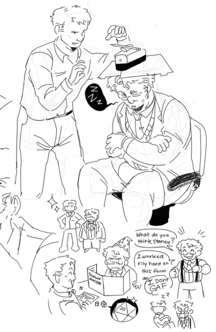 parable doodle page #thestanleyparable 