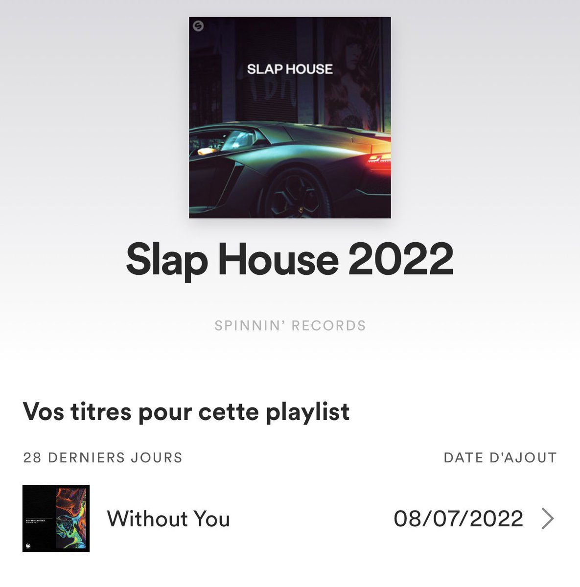 RICHARD BAHERICZ (@richardbahericz) on Twitter photo Thanks guys!! <a href="/SpinninRecords/">Spinnin' Records</a>
My last track in Slap House 2022 playlist!!
<a href="/WEPLAYMusicCGN/">WEPLAY Music</a> <a href="/Spotify/">Spotify</a> Thanks guys!! <a href="/SpinninRecords/">Spinnin' Records</a>
My last track in Slap House 2022 playlist!!
<a href="/WEPLAYMusicCGN/">WEPLAY Music</a> <a href="/Spotify/">Spotify</a>