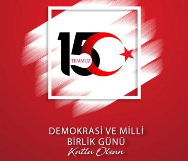 orkacder's tweet photo. Demokrasi Ve Millî Birlik Günümüz kutlu olsun.

- ORKAÇDER - https://t.co/Qt2kJKpEn2