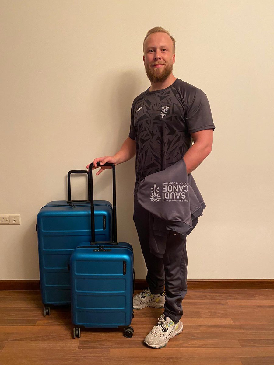 G_Vercauteren's tweet photo. Ready to leave for the first ever Saudi Canoe and Kayak camp ! #roadtoparis2024 #writinghistory #SaudiArabia #ksa #sckf (Organised from A to Z by myself) https://t.co/nayywkKhEA