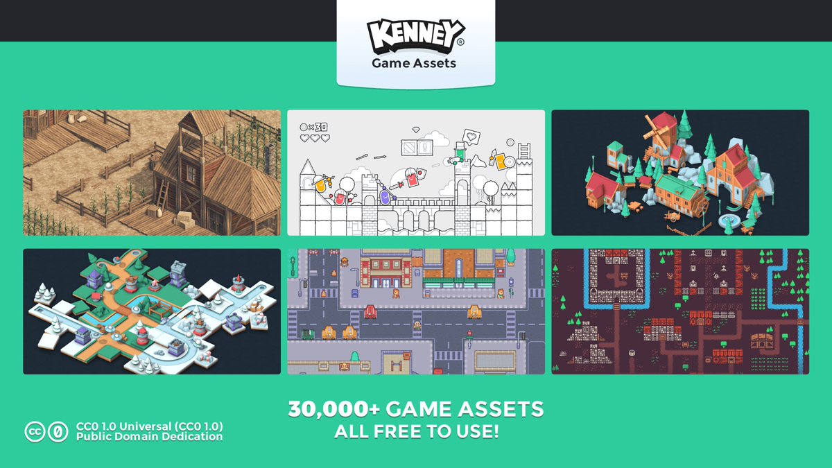 KenneyNL's tweet image. 👋 Hello new followers! I make game assets that are CC0 licensed so there's no restrictions at all. They're free, don't even have to credit me - they are yours!

Proud to be a "fucking idiot" for 10 years now. 🎉

kenney.nl/assets