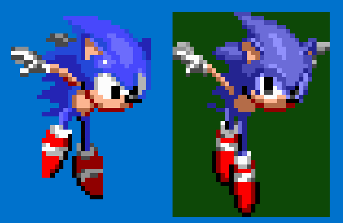 AudioReam on X: I have done one of Sonic's 'I'm Outer Here' Sprites from  the 0.02 Sonic CD Prototype as a Sonic 1 styled Sprite.   / X