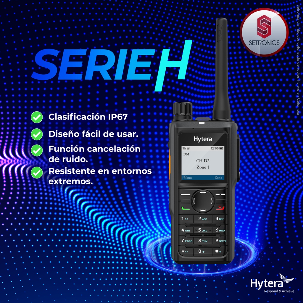 setronicssas2's tweet photo. #SerieH con diseño bien pensado y fácil de usar 

Aprenda más de la Serie H aquí 👉️https://t.co/N4SfOgCnhi

#Hyteraradio #Setronics #Colombia #Hytera https://t.co/7zOs4HxTyH