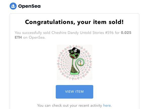 🔥Untold Stories Cheshire Dandy🔥 #sold ☺️🙌🏻 <a href="/Karate_Stickman/">Karate_Stickman</a> <a href="/opensea/">OpenSea</a> <a href="/rarible/">Rarible</a> opensea.io/collection/unt… #NFTartists #nftart #NFTs #raribleNFT #NFTCommuntiy #FolloMe #Ethereum