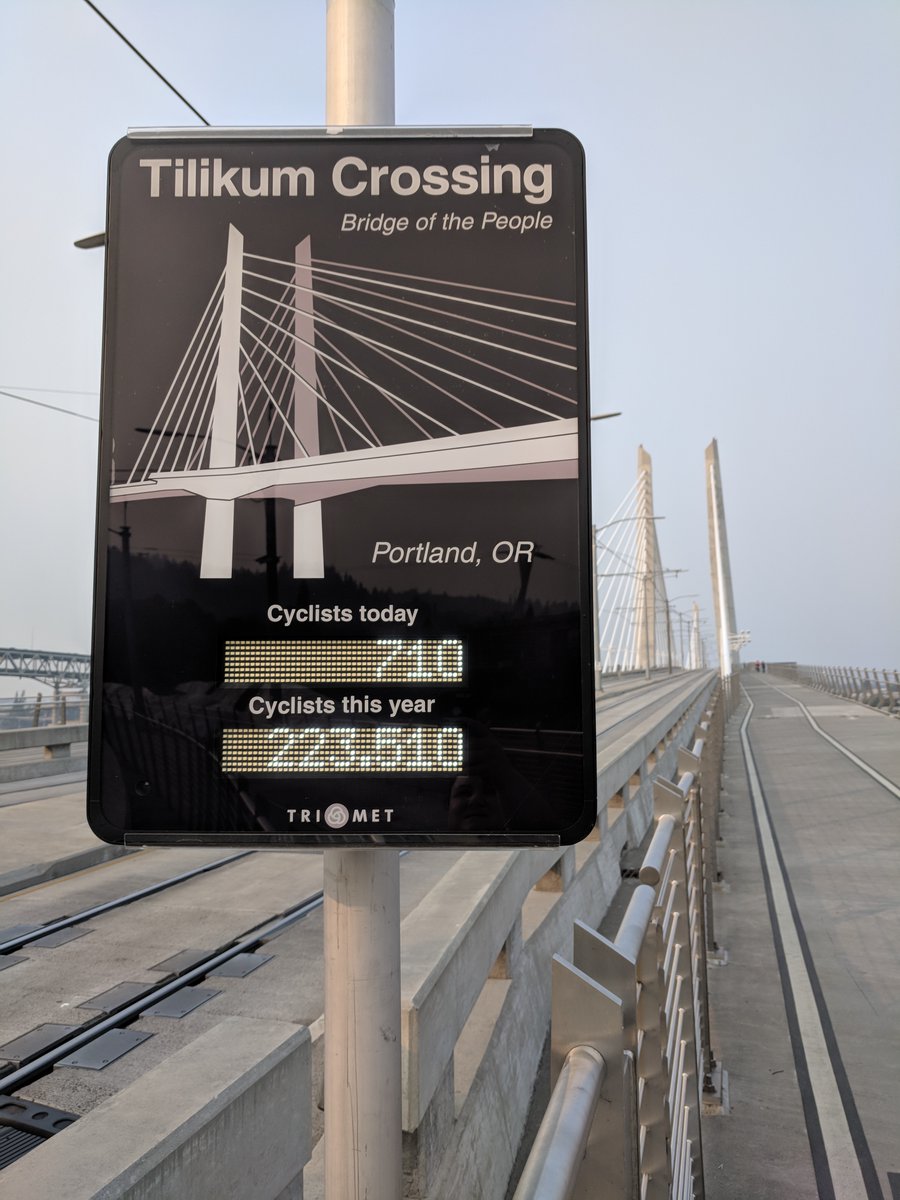 Researchers @sirishak <a href="/joebroach/">Joe Broach</a> <a href="/NWurban/">Nathan McNeil 🚲 mas.to/@mcneil</a> of <a href="/psu_research/">Portland State Research</a>, Kate Hyun &amp; Stephen Mattingly of @utarlington came up with a method of fusing traditional and emerging data sources together to derive bicycle volumes for an entire network: nitc.trec.pdx.edu/news/national-…