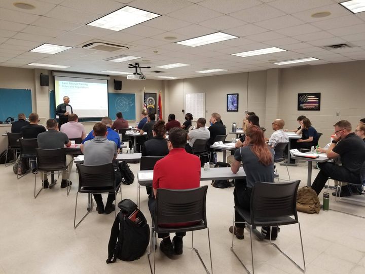 MWSUCSB's tweet photo. Congratulations to the 28 men and women admitted into Class #58! Please help us wish them good luck on their journey to becoming officers and serving our communities. #MWSULEA #MissouriWestern #policeacademy #GoodLuck #GoGriffs #Congrats https://t.co/Cth98hjR6M
