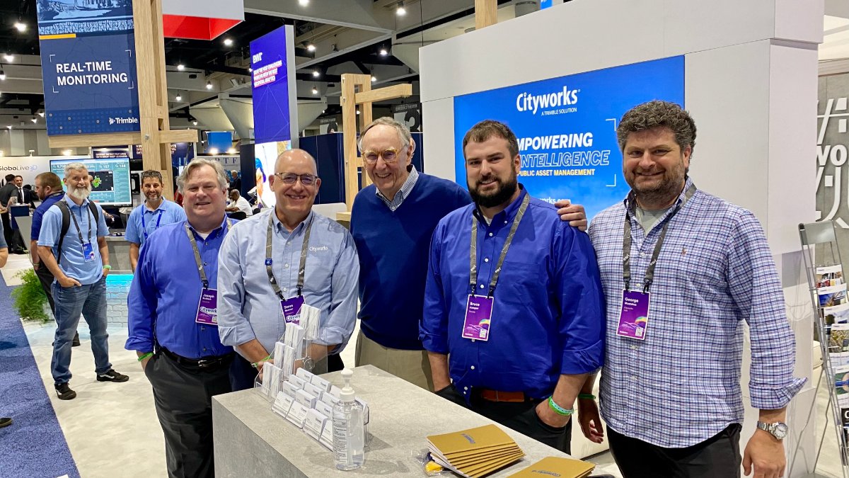 Trimble Cityworks tweet media