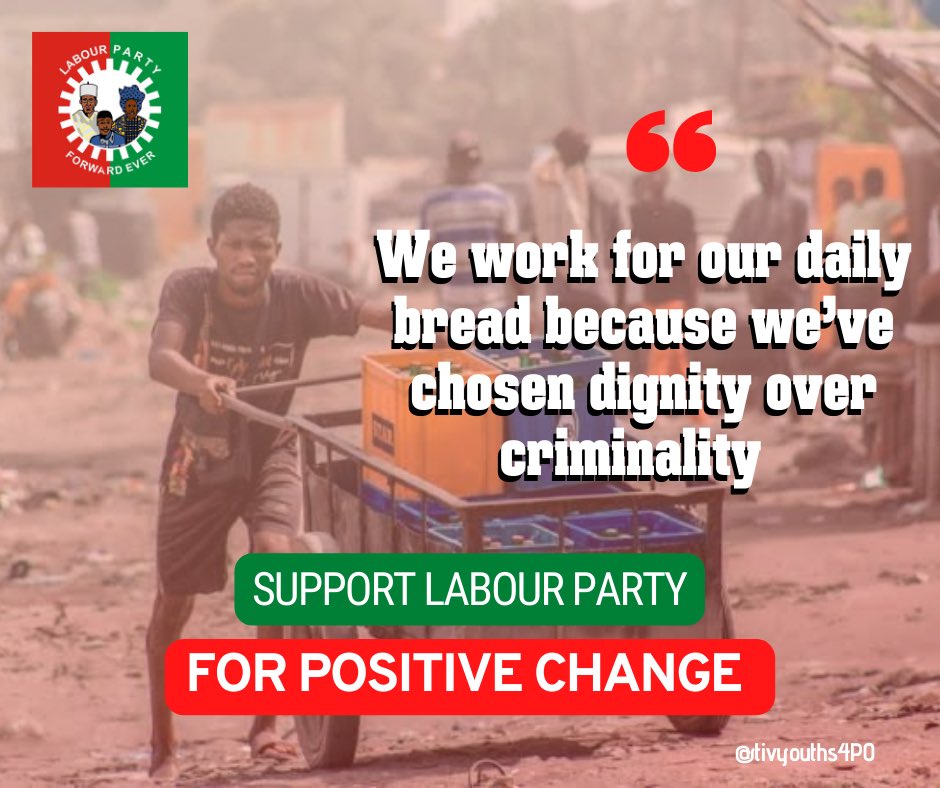 AdebajoAdebiy's tweet photo. There's dignity in labour. Be proud of your hustle. 
#Obidatti2023 
#LabourParty 
#PeterObiCampaignFund https://t.co/HDCp8yeGIj