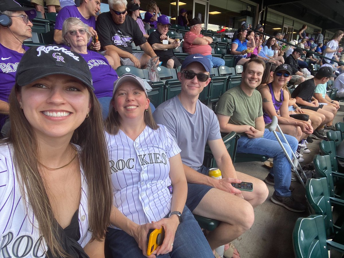 SartoriusLab's tweet image. Lab day at the Rockies game! #DayDrinking #WhatEvenIsBaseball #ScienceIsFun