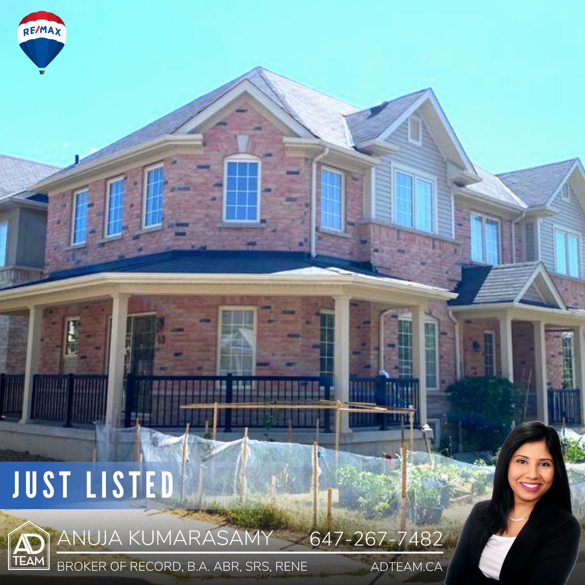 JUST LISTED FOR LEASE🏡 40 BLUNDEN RD., AJAX
💰 $3000
📍Audley/Rossland
🔹4 🛏 & 3 🛁
☎️ Call Us For Your Personal Tour @ 647-267-7482

#justlisted #forlease #forLeaseajax #ajaxproperties #Townhomeforlease #ajaxhomes #adteam #anujatherealtor #remaxrealtron #1realtor #ajaxrealtor