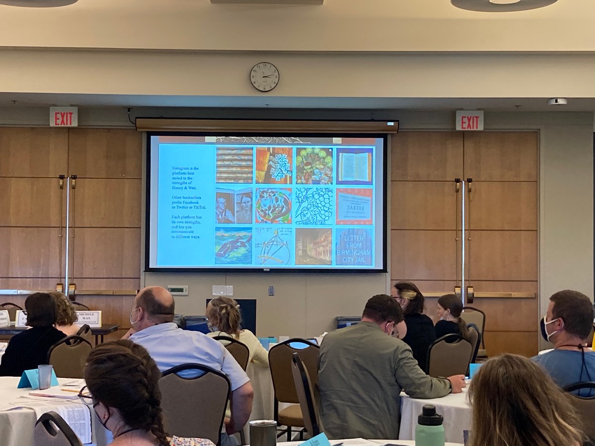 It might not surprise you to learn that <a href="/briancassidy/">Brian Cassidy</a> and <a href="/honeyandwaxbks/">Heather O'Donnell</a> have engaging and productive things to say about marketing your bookselling business.