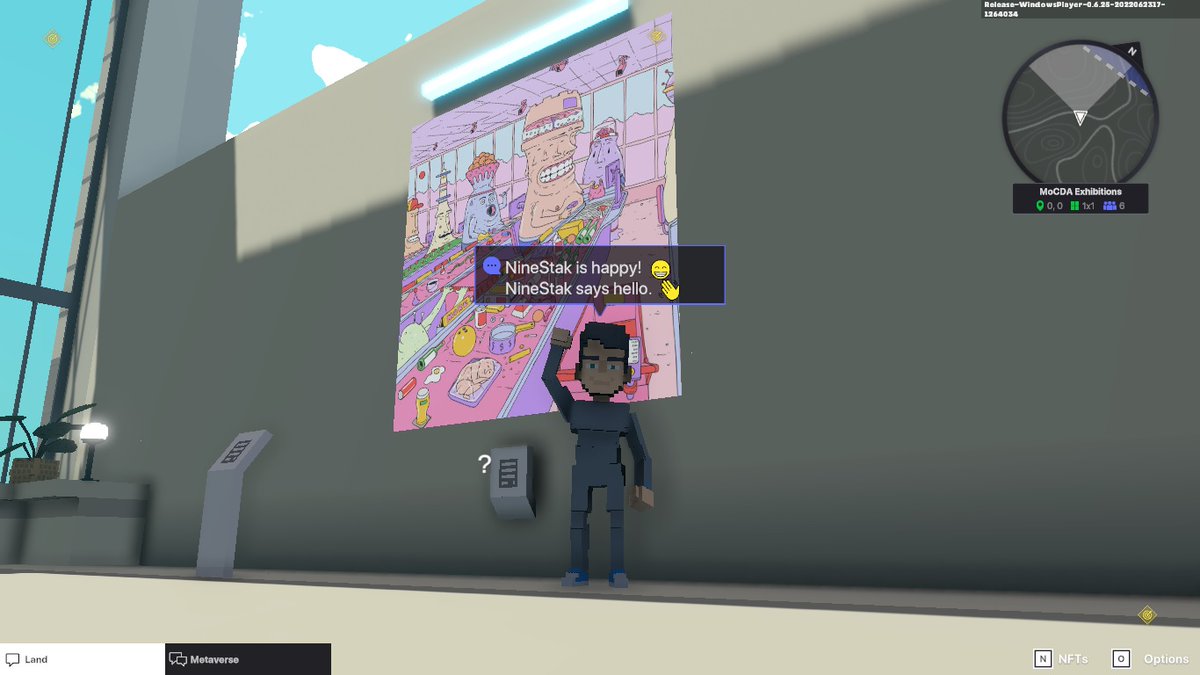 NineStaks's tweet photo. @TheSandboxGame @SuperRare I just participated in the #TheSandbox weekly contest for a chance to win 200 mSAND! I found the art piece, check out my screenshot below!
👇 https://t.co/aB0cVTTeFP