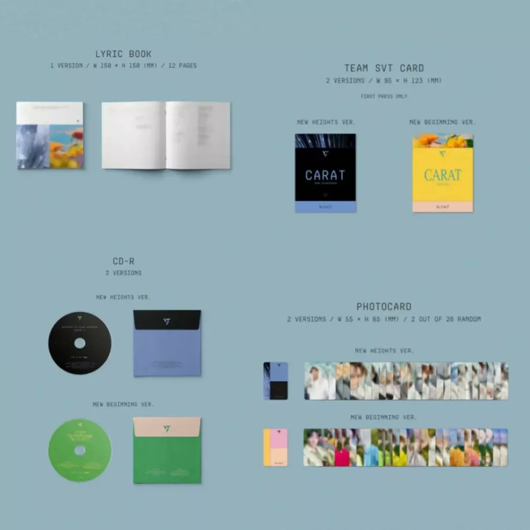 17caratfactory's tweet photo. 💎Yizhiyu - 990
13 all versions - 13300
13 PC only - 6900

💎Air kit - 950

🔺versions:
New Heights
New Beginning

💎Choose Fansign event:
Weverseshop
Aladin https://t.co/IsX451fTyr