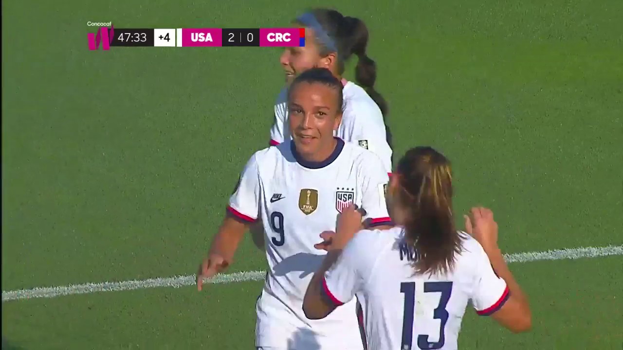 🇺🇸 @MalPugh put in the 2-0 for @USWNT after a nice pass by @roselavelle! 👌

#CWC”