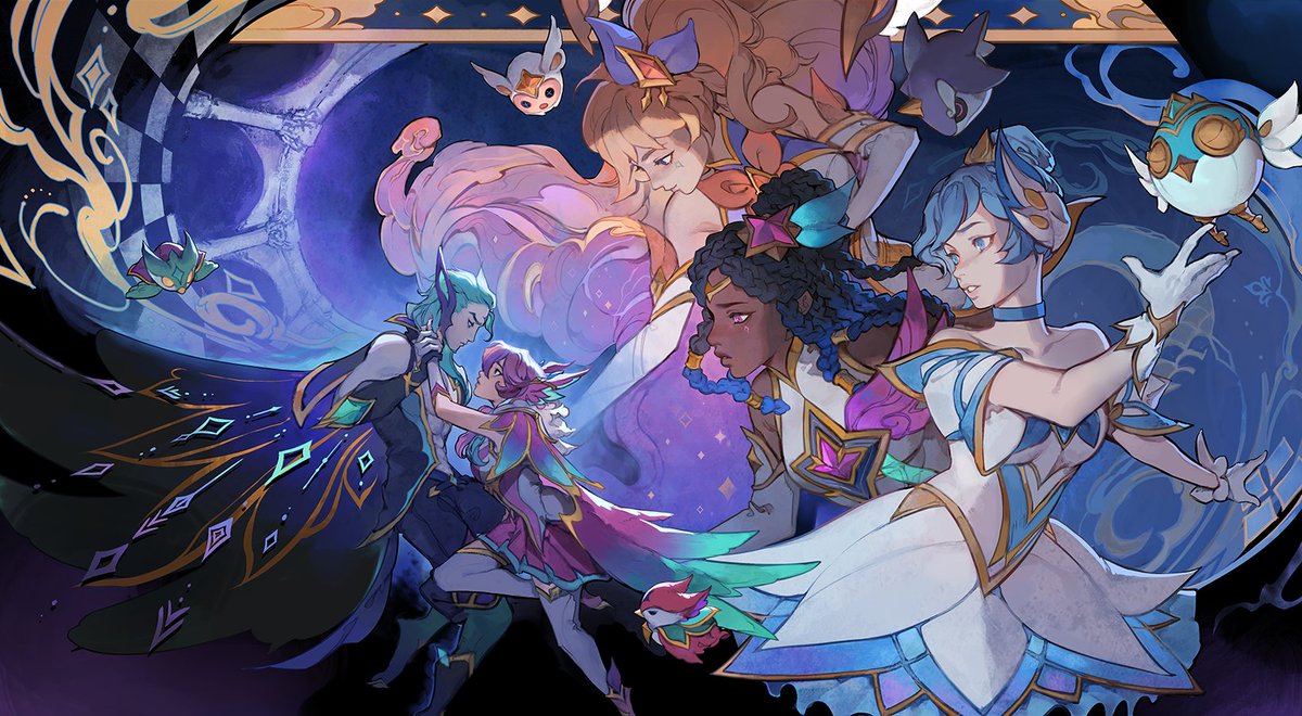 Banner art I did for the new #StarGuardian comics 🌟