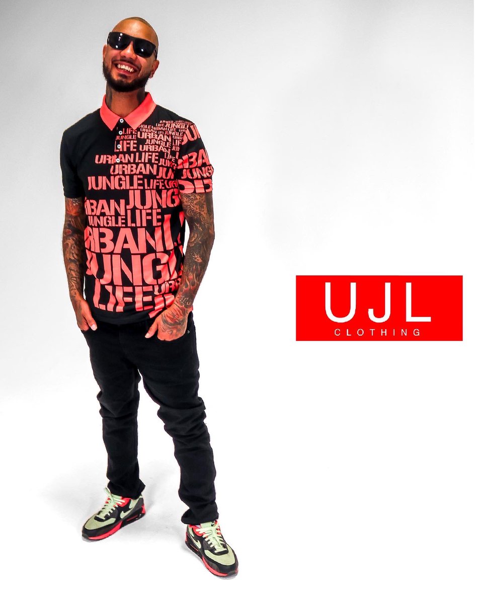 Big print polo available now at 
Ujlclothing.com