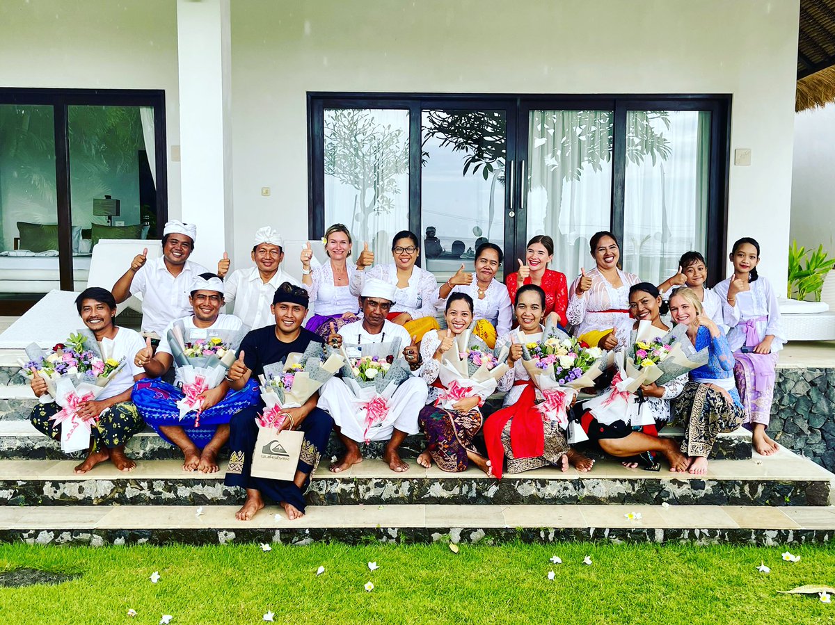 Yesterday was a day of celebration! We did not only celebrate “15 years Villa Bossi” but we also honoured 7 members for being 10 years with us. Our loyal and dedicated team is ready to continue offering you a truly delightful Bali villa holiday experience #bali #villabossibali