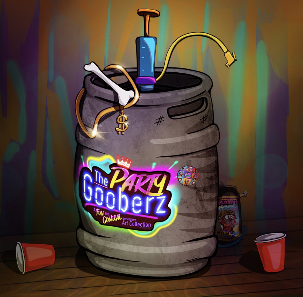 Airdrops galore for <a href="/The_Goobz_NFT/">Party_Goobz</a> - @Erick_makes_Art &amp; team continue to provide the community with insane artwork and value. True testament of commitment as one of the strongest projects #OnFlow