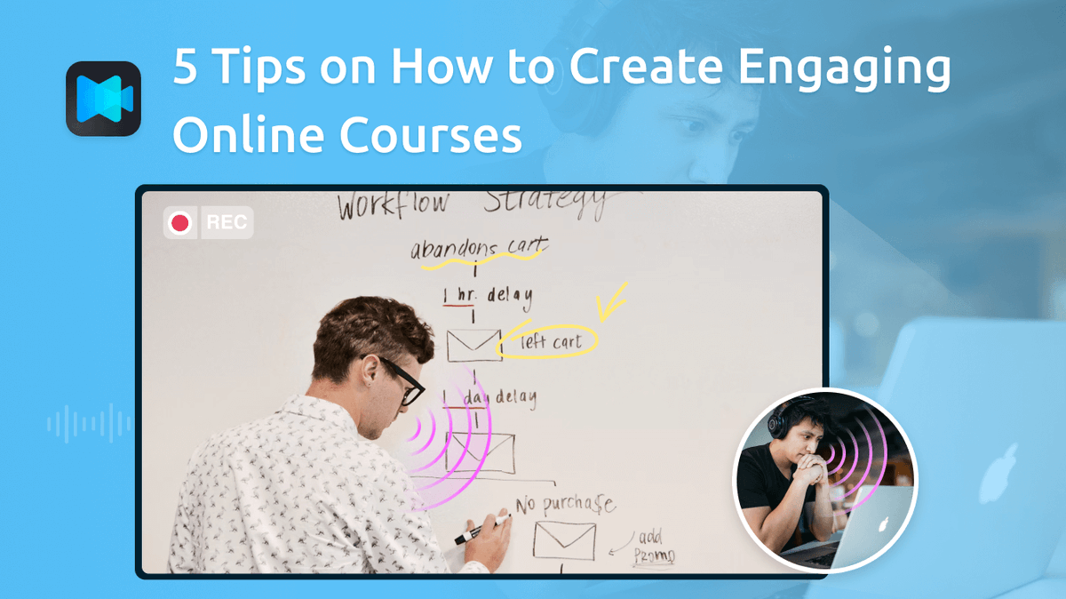 FilmageScreen's tweet photo. How to make your online courses successful? Student engagement is of paramount importance. Today, I'll share 5 tips on how to create an engaging online course and let you have a good start on the new semester! 
https://t.co/j9RSHU8xdW https://t.co/wgsRhfqGL3