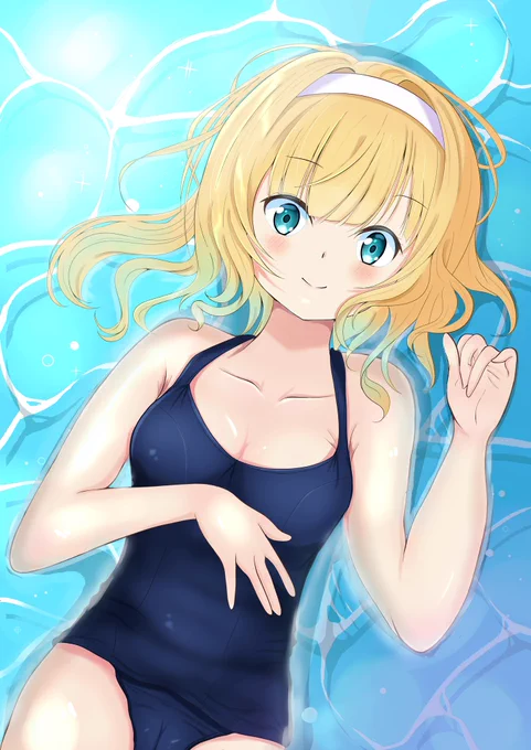 スク水シャロちゃん
#桐間紗路誕生祭2022
#桐間紗路生誕祭2022 