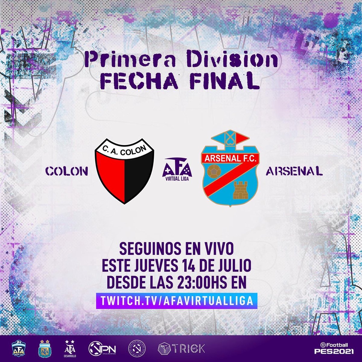 AFA Virtual Liga tweet media