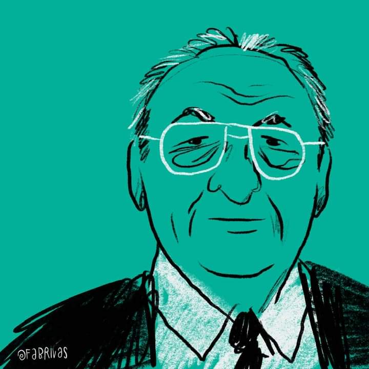 Muchos recuerdos de los 90s con don Javier Miranda :(

Ilustración en mi IG <a href="/fabrivas/">Fabiola Rivas</a>