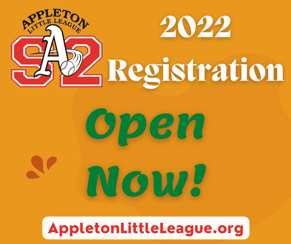 AppletonLL's tweet photo. Registration for Second Season (S2) is now open! Visit https://t.co/aGwP6qoPIc and click the Register button for more information and to sign up.  

We would also greatly appreciate it if you would retweet!  

#AppletonLL #LittleLeague #Baseball #Softball #Summer #AppletonWI https://t.co/yDluvyDeBp