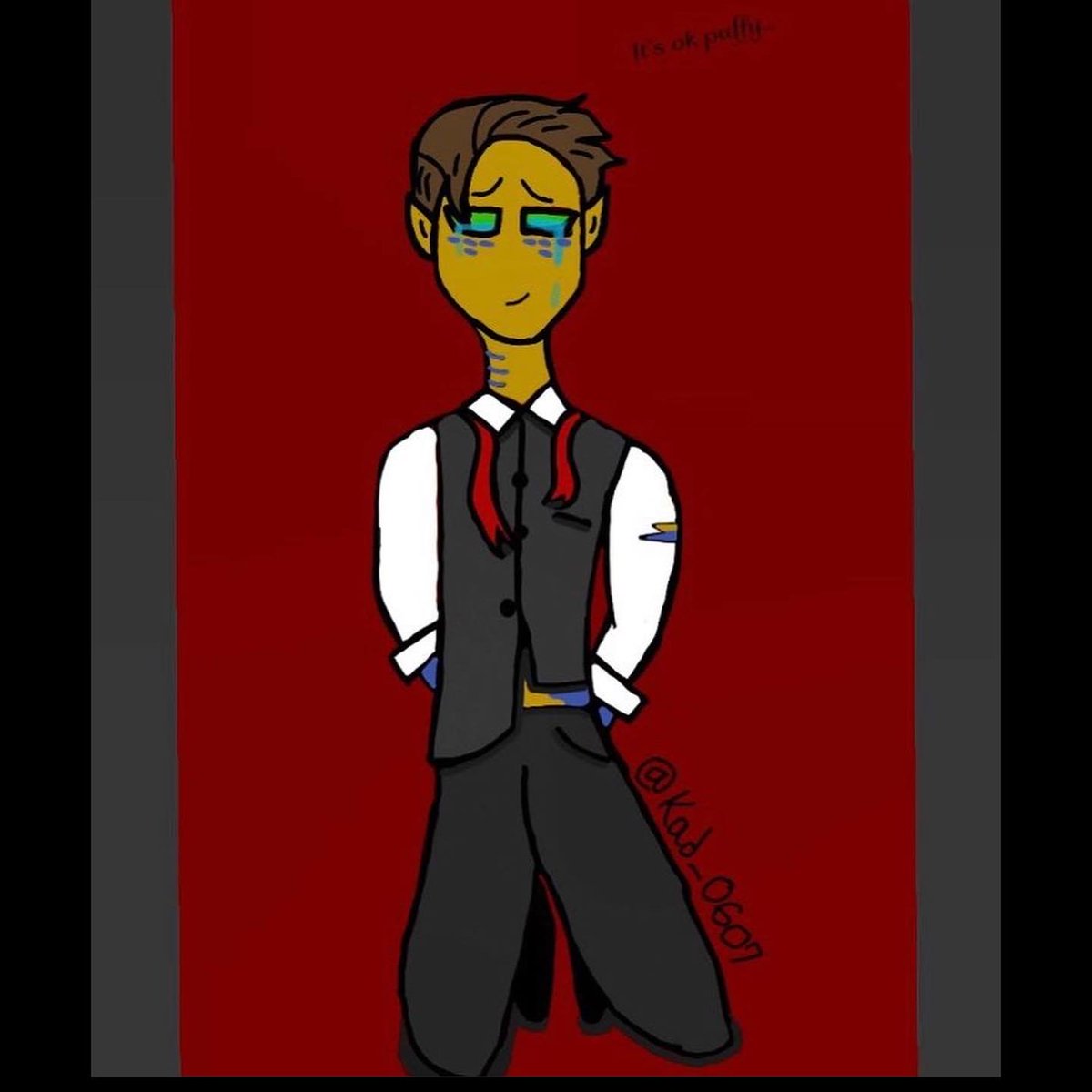 kad_0607's tweet image. redraw time 

april 2021 -&amp;gt; july 2022

_______
#foolishfanart #foolishgamers #redbanquet