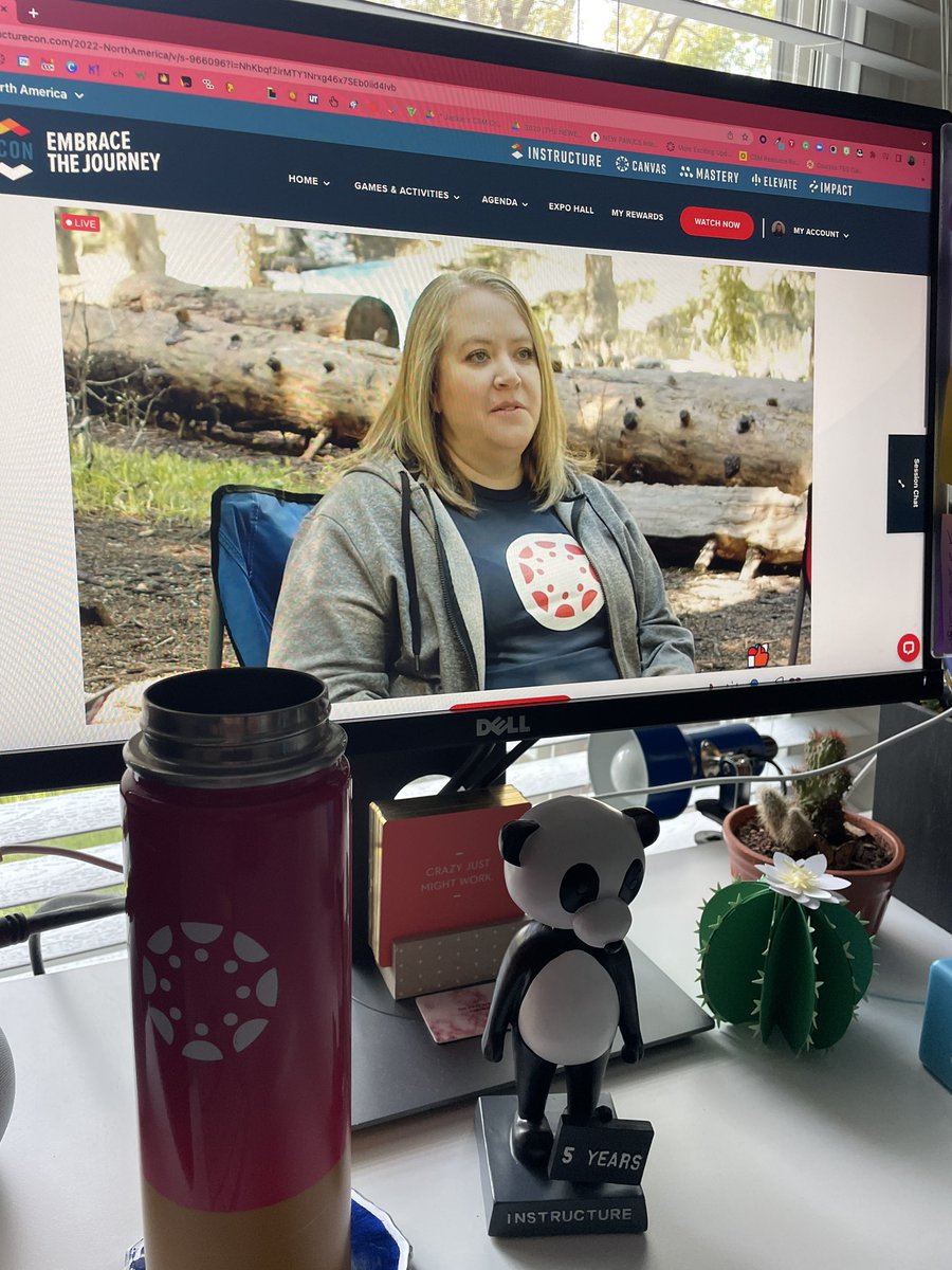 Say it isn’t so, #instructurecon2022 is coming coming to a close, but not before the Closing session! I love hearing about the wonderful Instructure Product improvements ❤️ #myInstLife