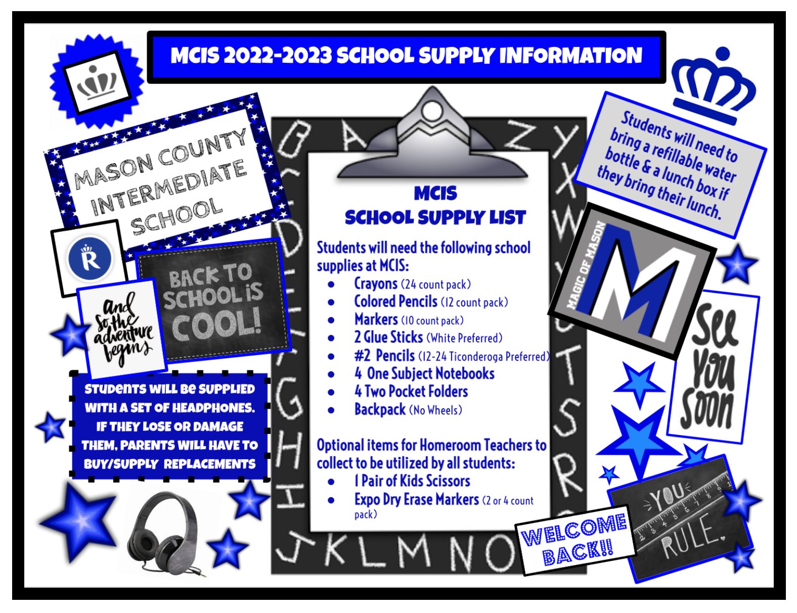 Mason County Intermediate School On Twitter It s Time To Prepare For