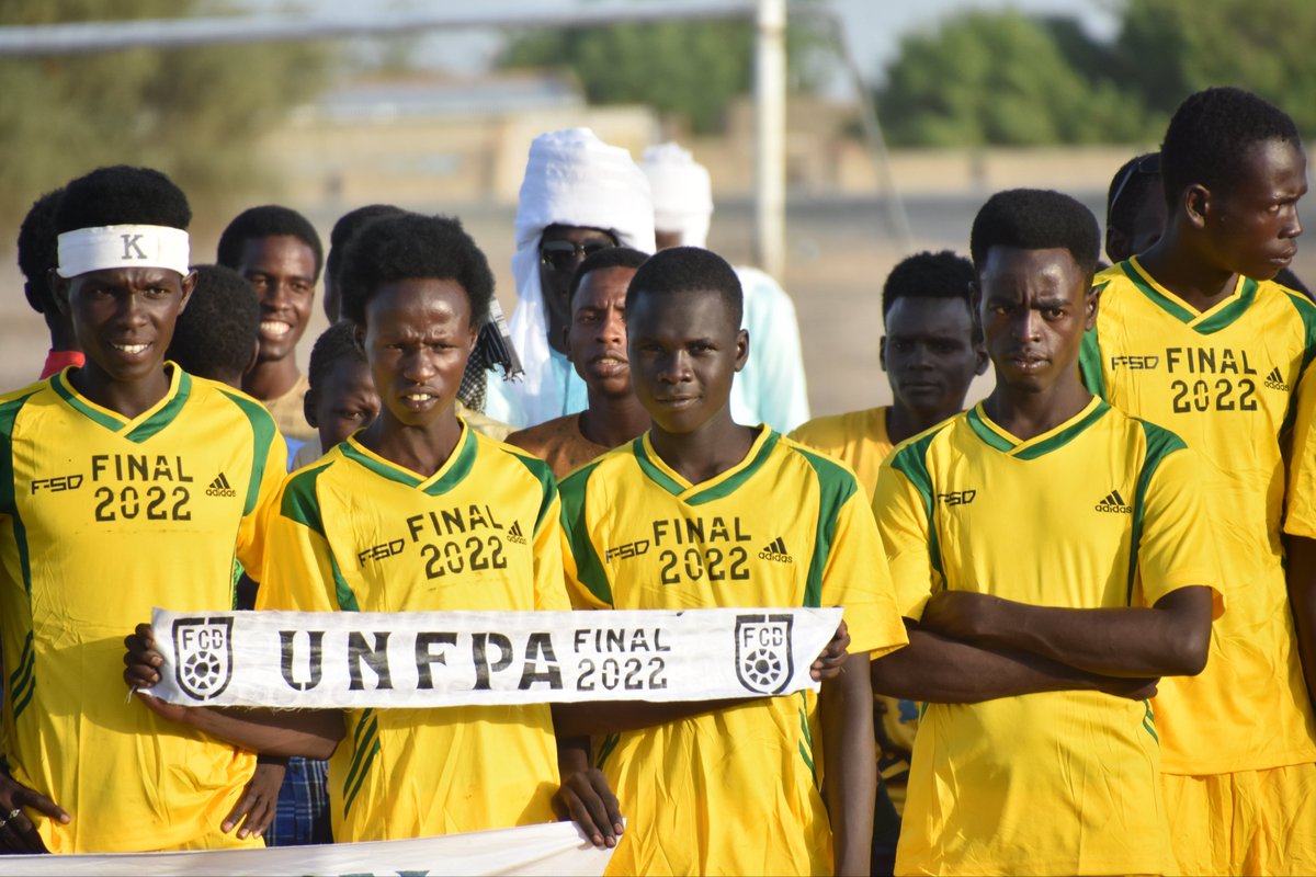 UNFPATCHAD's tweet photo. #JMP2022 A MASSAKORY: CLÔTURE DES ACTIVITÉS
Finale football masculin: DJAMBALBARH vs SEITCHIRI
SEITCHIRI s’incline devant son adversaire sur un score de 5 à 4 par tirs au but.
#MinPlan, #ProvinceHadjerLamis, #UNTchad, #UNFPAWCARO #UNFPATchad https://t.co/ixdLrgKVl7