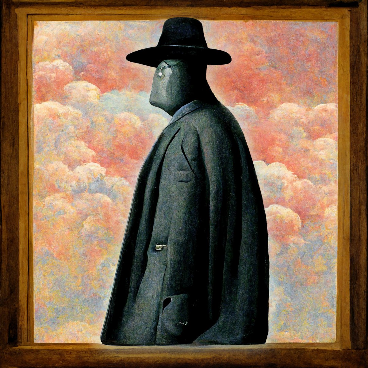 Mob_Eus's tweet photo. Magritte 

#init_image
#midjourney
#photoshop
#aiartwork
#magritte
#canvas
#aiartcommunity
#aigenerativeart
#artificialintelligence
#machinelearning https://t.co/2Jkw8HSrKA