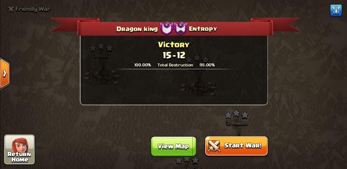 We had amazing @wizardcupcoc morning playing against a great team! Gg @Entropy_CoC 🔥🔥
#ForeverDragons 🐲🐲🐲