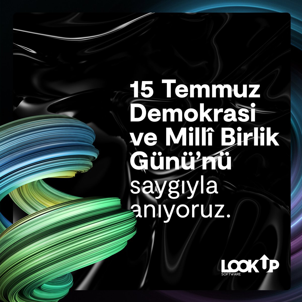 lookupsoftware's tweet photo. 15 Temmuz Demokrasi ve Milli Birlik Günü’nü saygıyla anıyoruz.

#15temmuz https://t.co/ZCVBjRxx5y