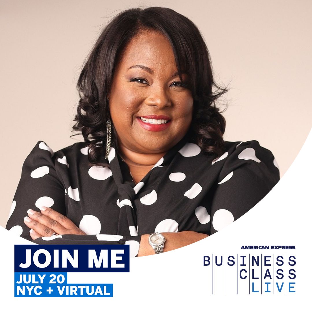 SmallBizLady's tweet photo. #AmexAmbassador Presented by @AmericanExpress , #BusinessClassLIVE 2022 is an event where #smallbusiness owners will meet leading experts, make connections that matter & explore new opportunities - all while being inspired: https://t.co/g0mYmnZQfF @AmexBusiness https://t.co/uNXJDdw9Ig