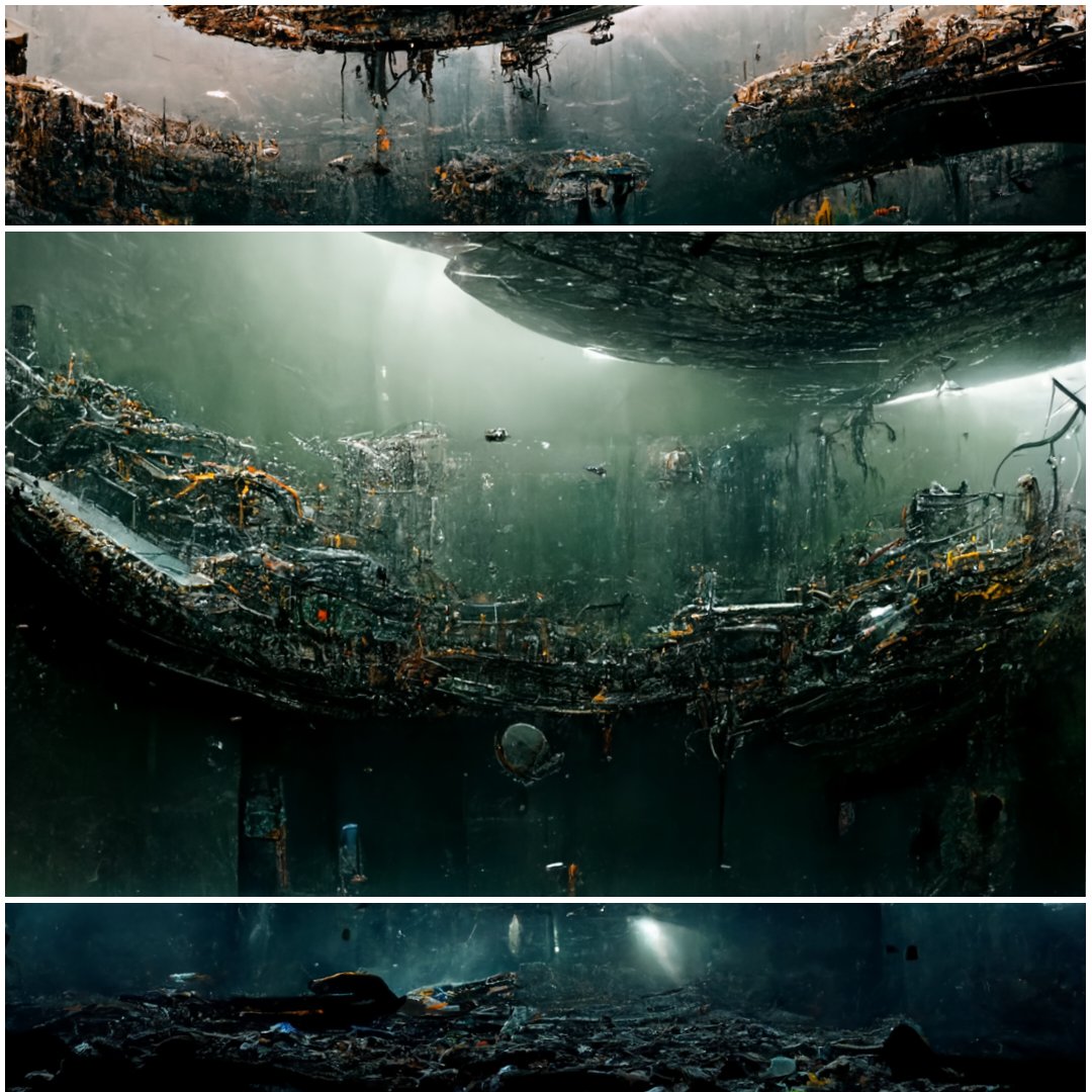 Mob_Eus's tweet photo. Space station 

#init_image #midjourney #photoshop
#illustration #planet #alien #spaceship https://t.co/8PEQUNgMzf