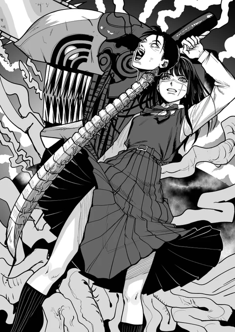 チェンソーマン第二部
戦争の悪魔
田中脊髄剣 