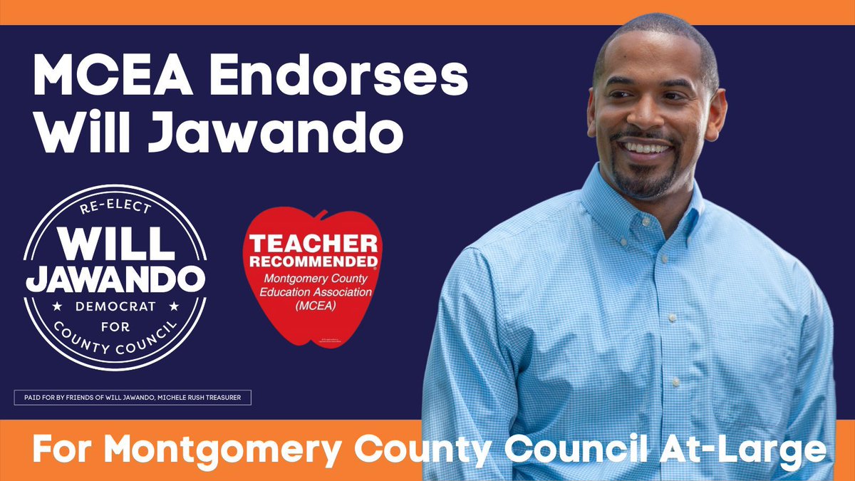 Will Jawando for County Council At Large tweet media